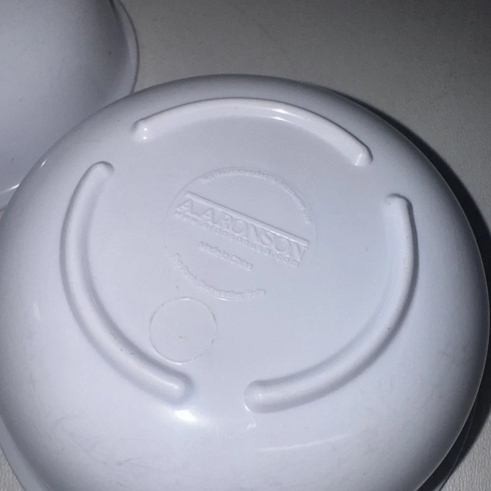 Lot of 2‎ M & M Bowls  A.ARONSON